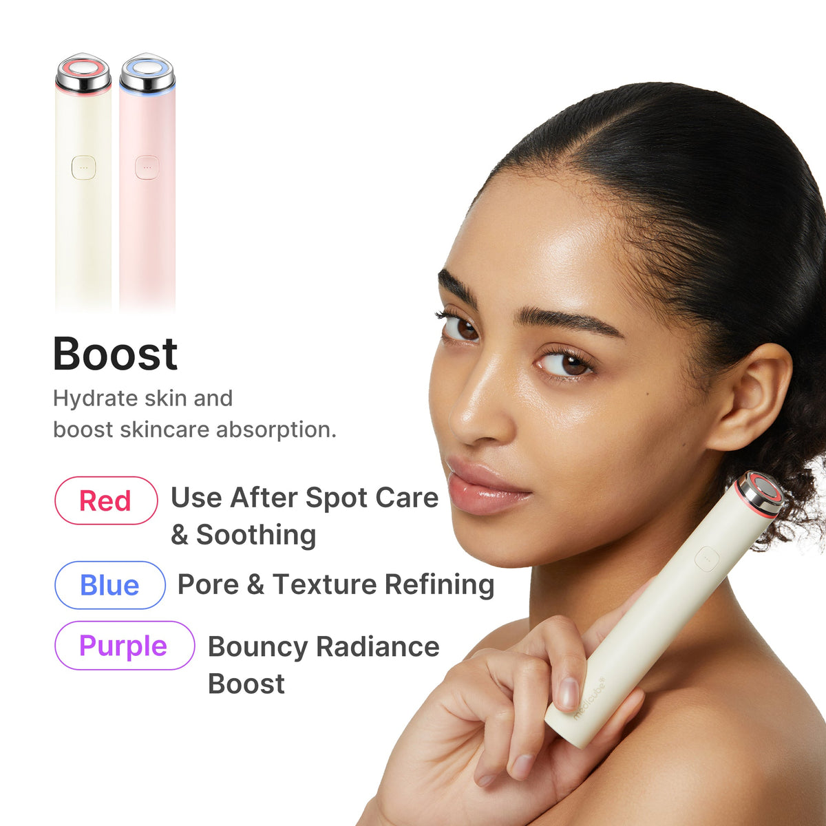 medicube Mini Booster Pro Plus | 3-in-1 Korean Facial Device | Medicube