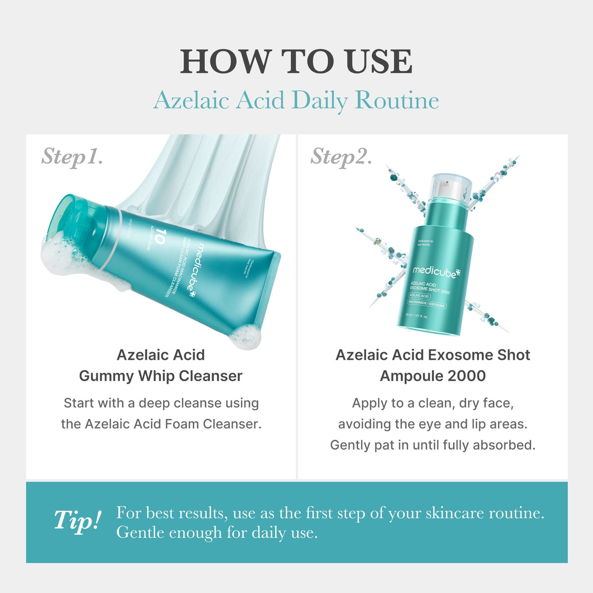 Azelaic Acid Exosome Shot | Medicube