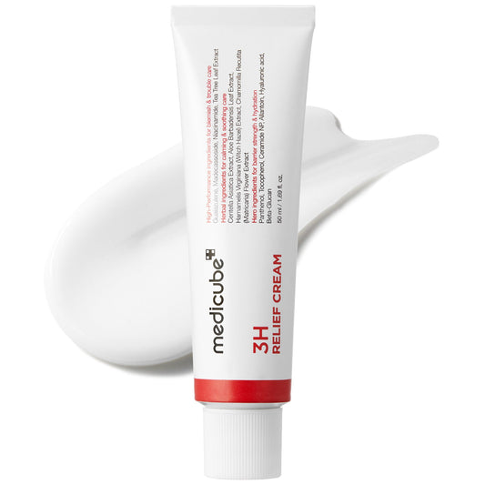medicube 3H Daily Relief Cream | Daily Soothing Moisturizer for All | Medicube