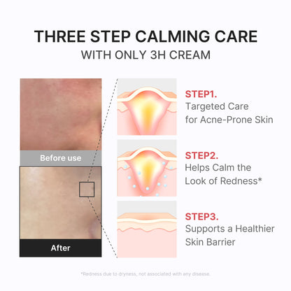 medicube 3H Daily Relief Cream | Daily Soothing Moisturizer for All | Medicube